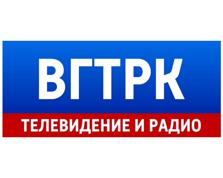 Логотип ВГТРК - красной синий логотип компании